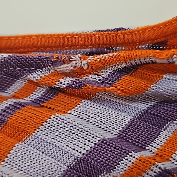 Zara Purple and Orange Knit Dress - Picture 16 of 16